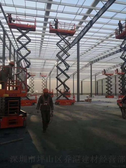 龍華白石龍及民樂區域優質建材租賃服務——鍍鋅腳手架與移動門字架